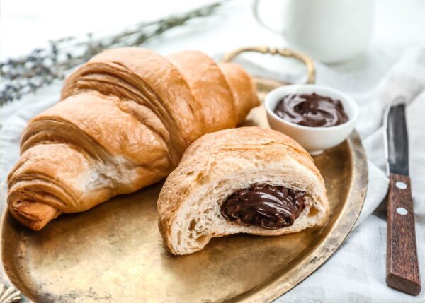 Croissant de chocolate