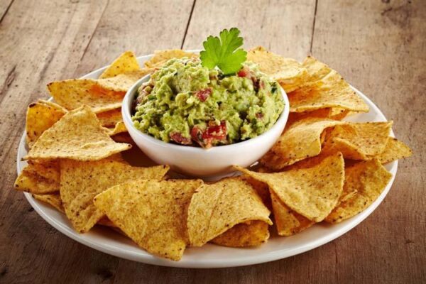 Guacamole con Nachos