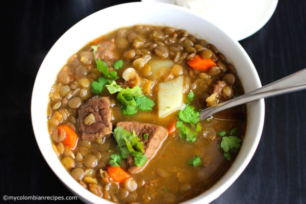 Sopa de Jarreta y Lentejas